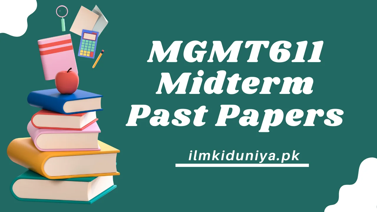 MGMT611 Midterm Past Papers