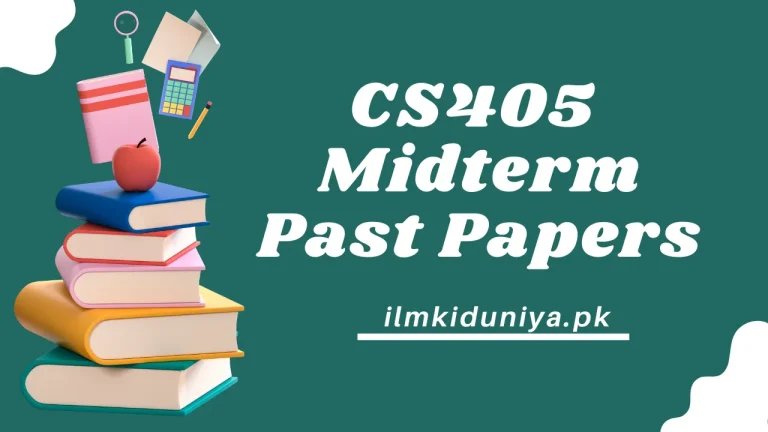 CS405 Midterm Past Papers