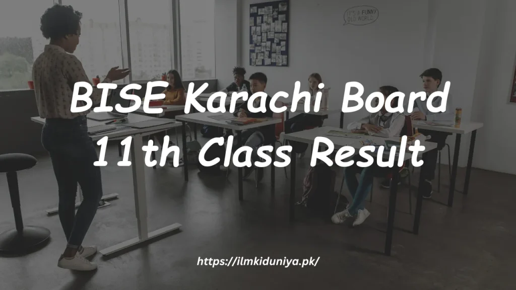 BISE Karachi Board 11th Class Result